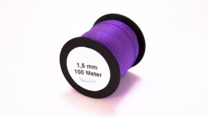 100m Schnur (Ø 1,5mm) - Blaulila 8