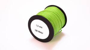 100m Schnur (Ø 1,5mm) - Gelbgrün 3