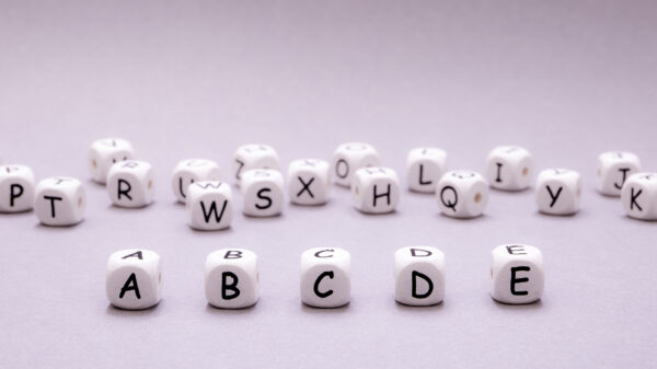 Starterset - Buchstaben 10mm weiß (500 Stück) 1
